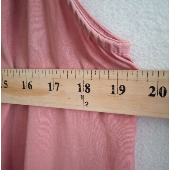 Elaine Rose Open Draped Cardigan Cover Womens Medium Pink Rose Long - Picture 4 of 8